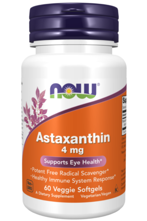 Now Astaxanthin 4mg Caps 60's